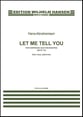 Let Me Tell You Vocal Solo & Collections sheet music cover
